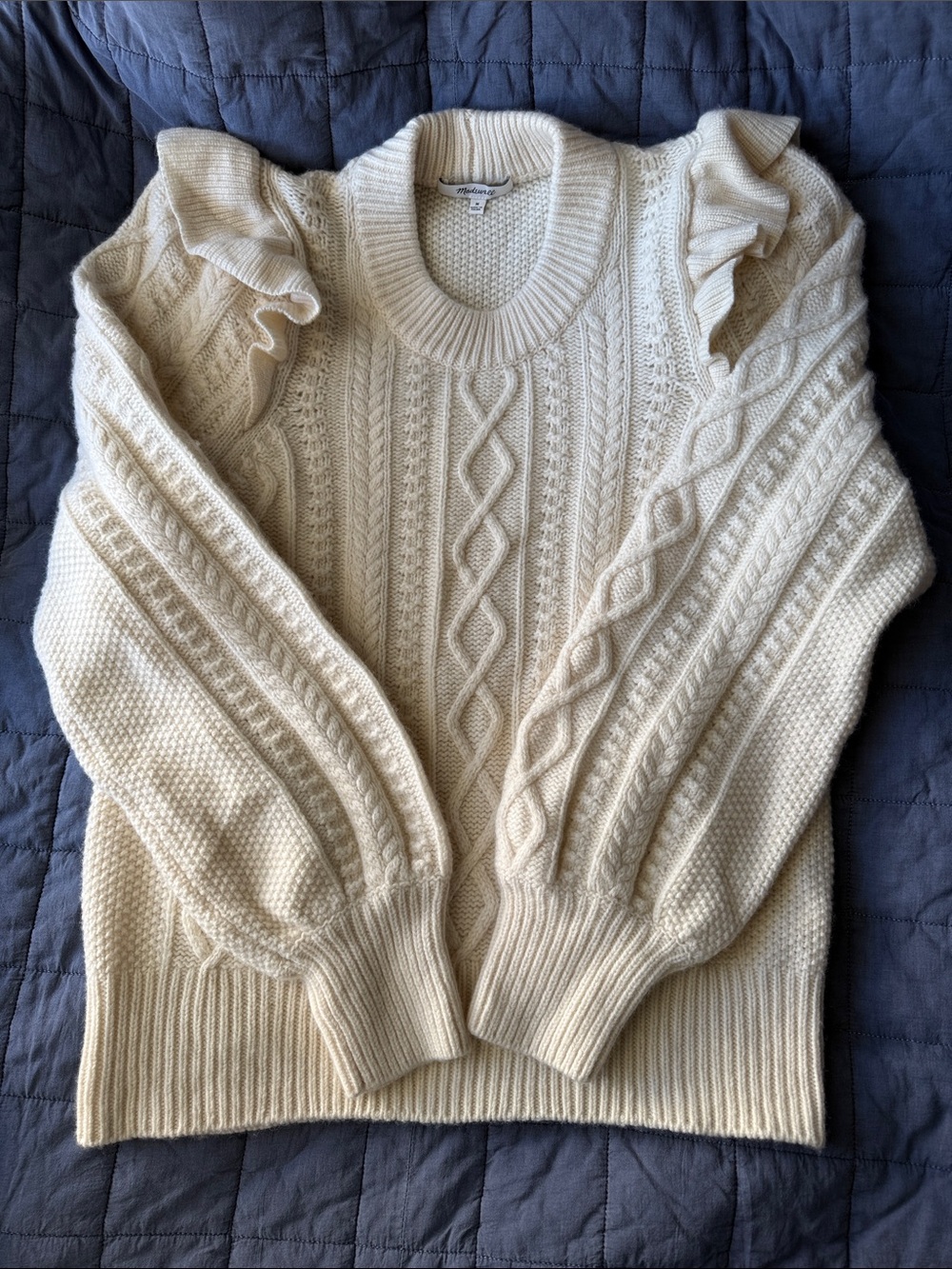 Madewell Cable knit Sweater